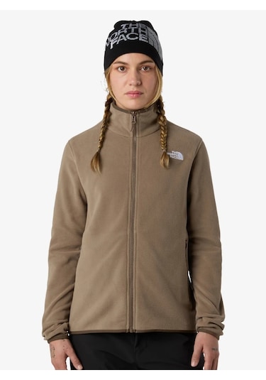 The North Face W Glacier Fleece Kadın Polar Kahverengi