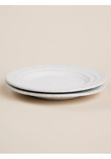Sl Home Arena 2'li Talaş Seti D 20 Cm Seramik Tatlı Tabakları 237674242 Beyaz
