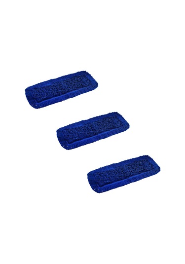 Orlon Nemli Palet Tablet Toz Toplama Statik Mop Takımı Seti 40 CM 3 Mop