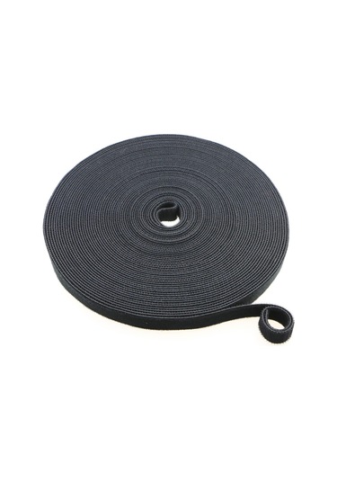 Sabit Teyp Kablosu Kravat Çift Side Naylon Güç Tel Yönetimi 3/4inch 1 Rulo Kanca 25 Yarda, Stil 1