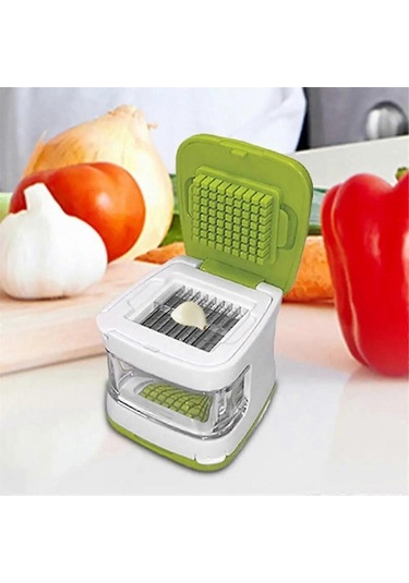 Sarımsak Kıyma Makinesi Çift Taraflı Sarımsak Ezici Ve Soyucu Çift Kesme Kırıcı Kesici Kıyma Makinesi Ve Depolamagösterildiği Gibi Siyah