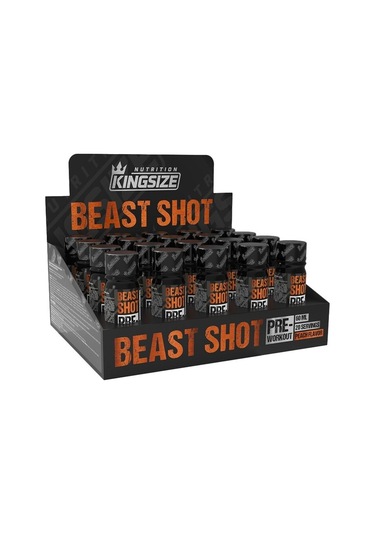 Kingsize Nutrition Beast Shot Pre-workout 60 Ml 20 Adet