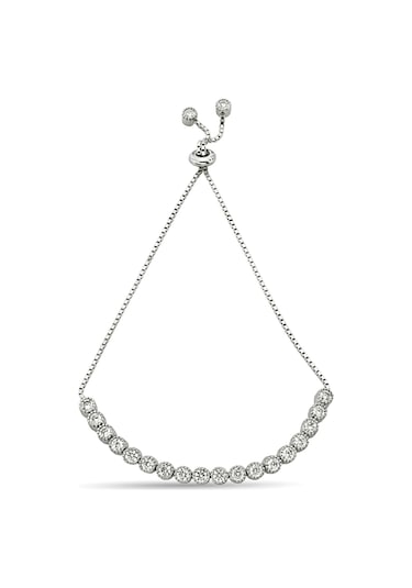 Argentum Concept - Gümüş Asansörlü Su Yolu Bileklik - B076501