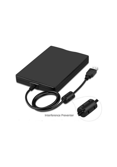 Youtek Usb 2.0 Dışarıdaki 3.5 İnç Floppy Disk Sürücü, 1.44mb/720kb Diskleri Okuyup Yazabilir, Siyah, Dizüstü Ve Masaüstü Bilgisayarlı Uyumlu