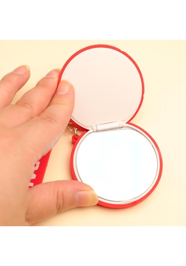 Kuromi Tasarımlı Ayna Anahtralık-1681