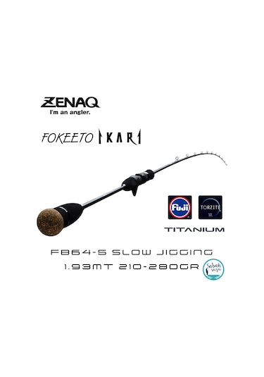 Zenaq Fokeeto Fb64-5 İkari 193Cm 210-280Gr Tetikli Slow Jigging K