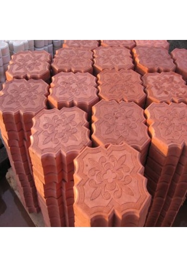 Plastik Parke Taşı Kalıbı Tekli Büyük Orkide 4,5 Cm (10 Ad)