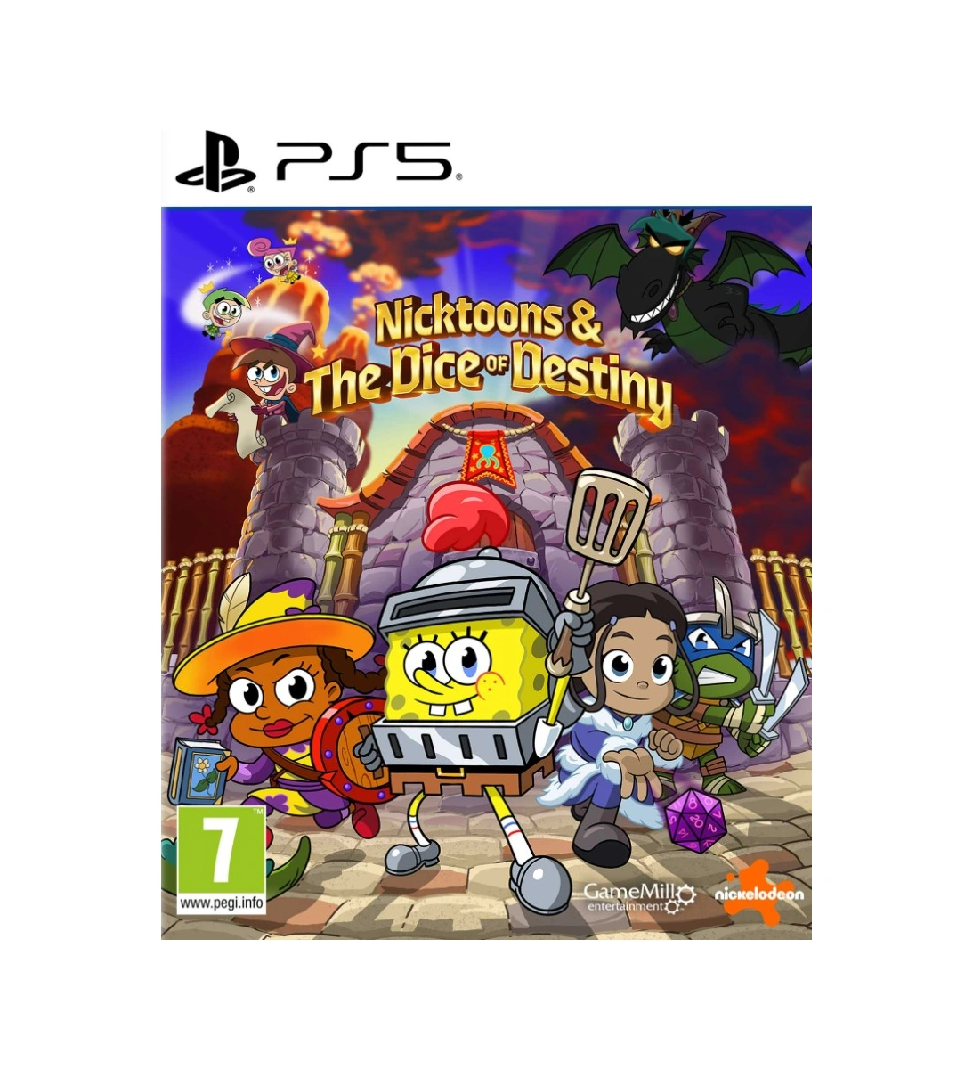 Nicktoons And The Dice Of Destiny Ps5 Oyun