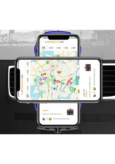 Kablosuz Şarj Oto Telefon Tutucu Havalandırma Tip Yeni Nesil