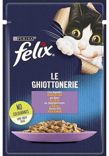 Felix Kuzu Etli Yetişkin Kedi Konservesi 85 Gr