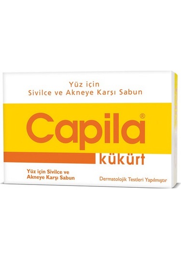 Capila Kükürtlü Sabun 90 G