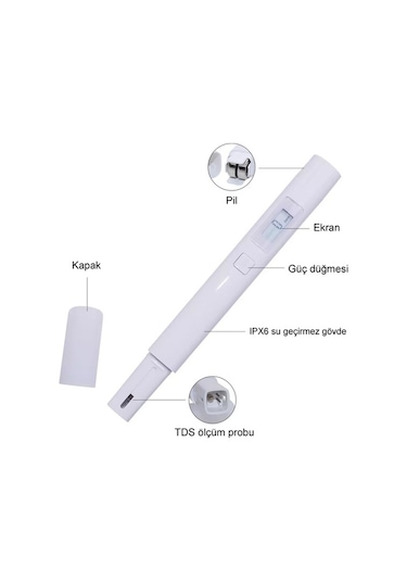 Xiaomi  Mi Tds Pen Su Kalite Test Kalemi Tds Metre