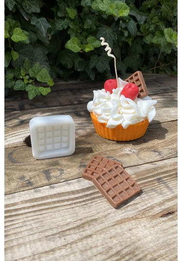 Waffle Mum Kalıbı ( Silikon )