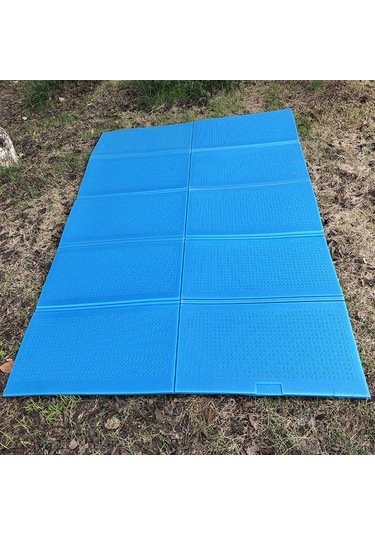 Homyl Katlanır Koltuk Pedi Taşınabilir Katlanmış Oturma Mavi Mavi