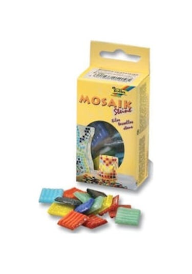 Folia Mozaik 10X10 Mm. 300 Adet 10 Renk Karışık