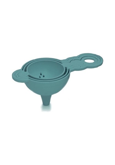 9026103271759drvs1 - Buffer Pratik Yumurta Süzgeci Mini Süzgeç Huni Seti Hepsi Bir Arada Çok Renkli