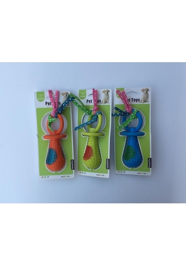 Nunbell 14 CM Emzik Köpek Oyuncağı Çok Renkli