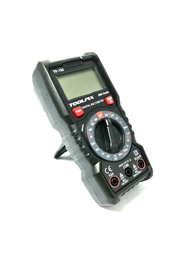 Toolfıx Tf-133 Işıklı Dijital Multimetre Ölçü Aleti
