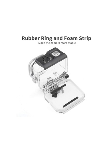 Shoot Go197-a Gopro Hero 8 Black için Su Geçirmez Housing