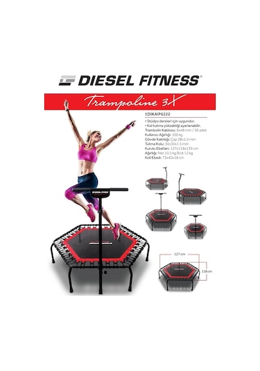 Diesel Fitness 3X Trambolin