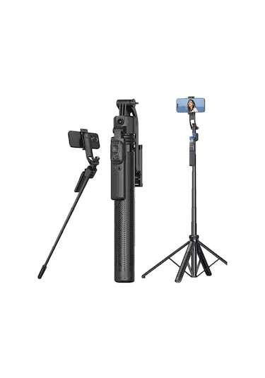 Torima C17 Telefon Tutucu Çok Amaçlı 1.6m Tripod Kamera Tripod