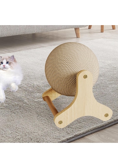 Suntek Tavşan Tırmalama Oyuncak Sisal Topu Bunnies S