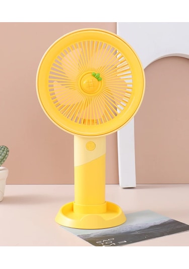 Inovaxis Meyveli Standlı Mini Fan, Taşınabilir Mini Vantilatör