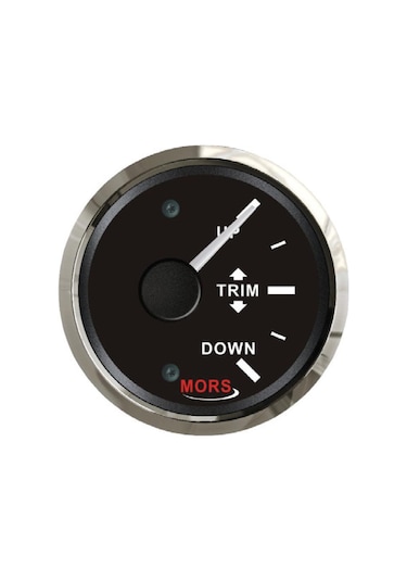 Mors Trim Göstergesi 12-24 Volt Siyah