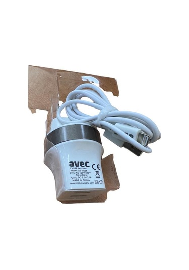 Avec Av-m525 + Av-w106a 2 Li Usb Şarj Cihazı+usb İphone Uyumlu Kablo
