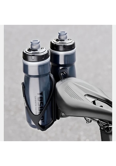 Xuweiwei Siyah Bisiklet Su Şişesi Tutucu Sele Montaj Braketi Bisiklet Ekipmanları Siyah