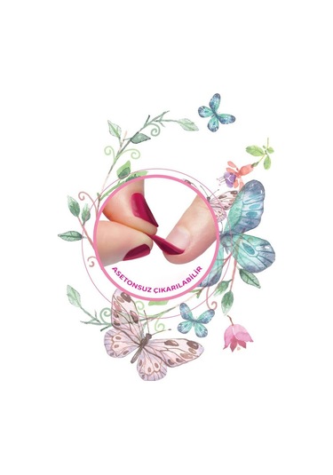 Lukky Soyulabilir Oje Kırmızı 022