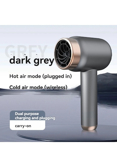 Lixiaqu01 Ev Kullanımı İçin Kablosuz Şarj Saç Kurutma Makinesi,