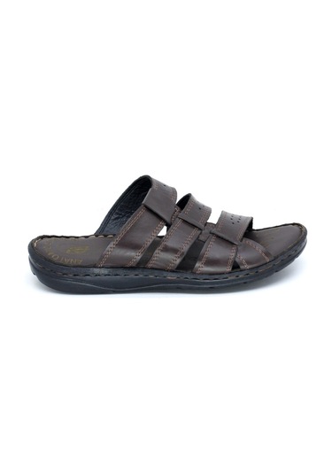 Trendyshose 1030 Anatomic Deri Erkek Günlük Terlik