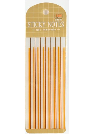 Calligrata Kendinden Yapışkanlı Ayraçlar, 20 Yaprak X 8 Adet, Bej. 280389496