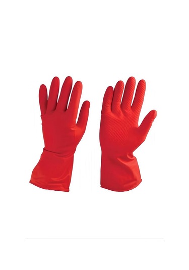 Onton Temizlik Ve Bulaşık Eldiveni M Beden Doğal Lateks, Kaymaz Yüzey, Esnek 8 - 8,5