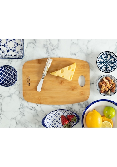 Madame Coco Silvain Bambu Kesme Tahtası 28.5x20cm 1kkest003328.5x20x0.9cm-std