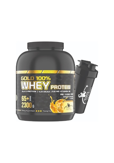 Torq Nutrition Gold Whey Protein Muz Aromalı 2300 gr