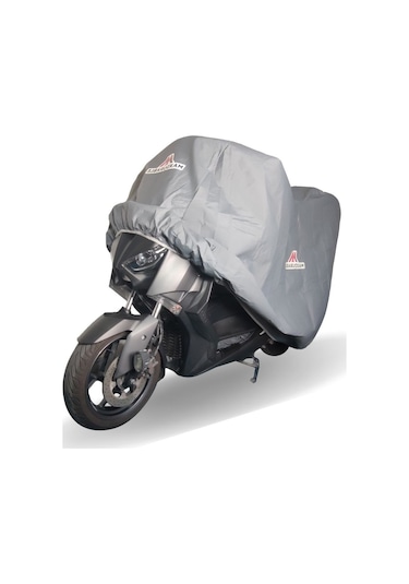 Rks 125 R Arka Çantasız Motor Brandası Gri Sıvamalı Su Geçirmez Uv Korumalı