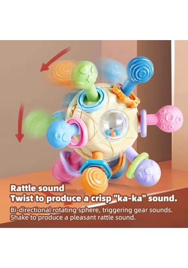 Conventions1 Bebek Manhattan Kavrama Topu - Erken Eğitim Ve Diş Kahverengi