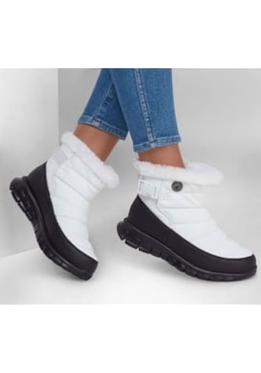 Skechers Synergy Nocturne Kadın Bot 167423-wbk Beyaz