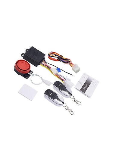 Rogfer Uzaktan Kumandalı / Anahtarlı Motosiklet Akıllı Tek Yönlü Güvenlik Alarm Sistemi
