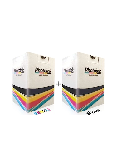 Hp Color Copier 260 Siyah Ve Renkli Kartuş Dolum Seti-20 Dolumluk 8681986548964 Photoink