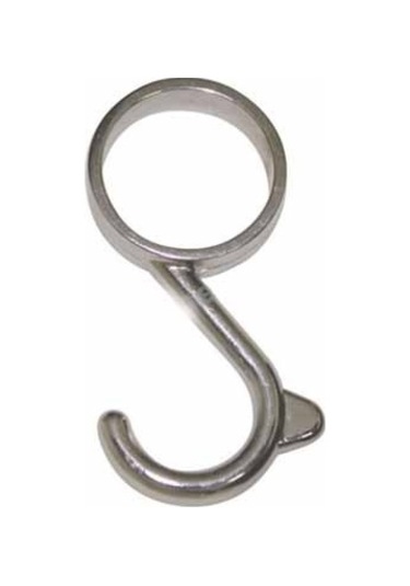 Askı Boru Kancası Yuvarlak Tırnaklı 6'Lı 9