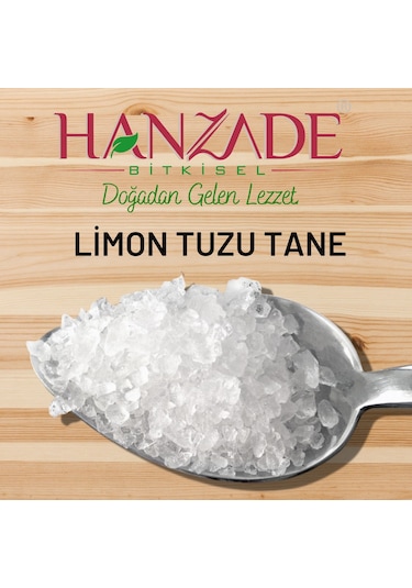 Hanzade Bitkisel Limon Tuzu Tane Parça 500 G