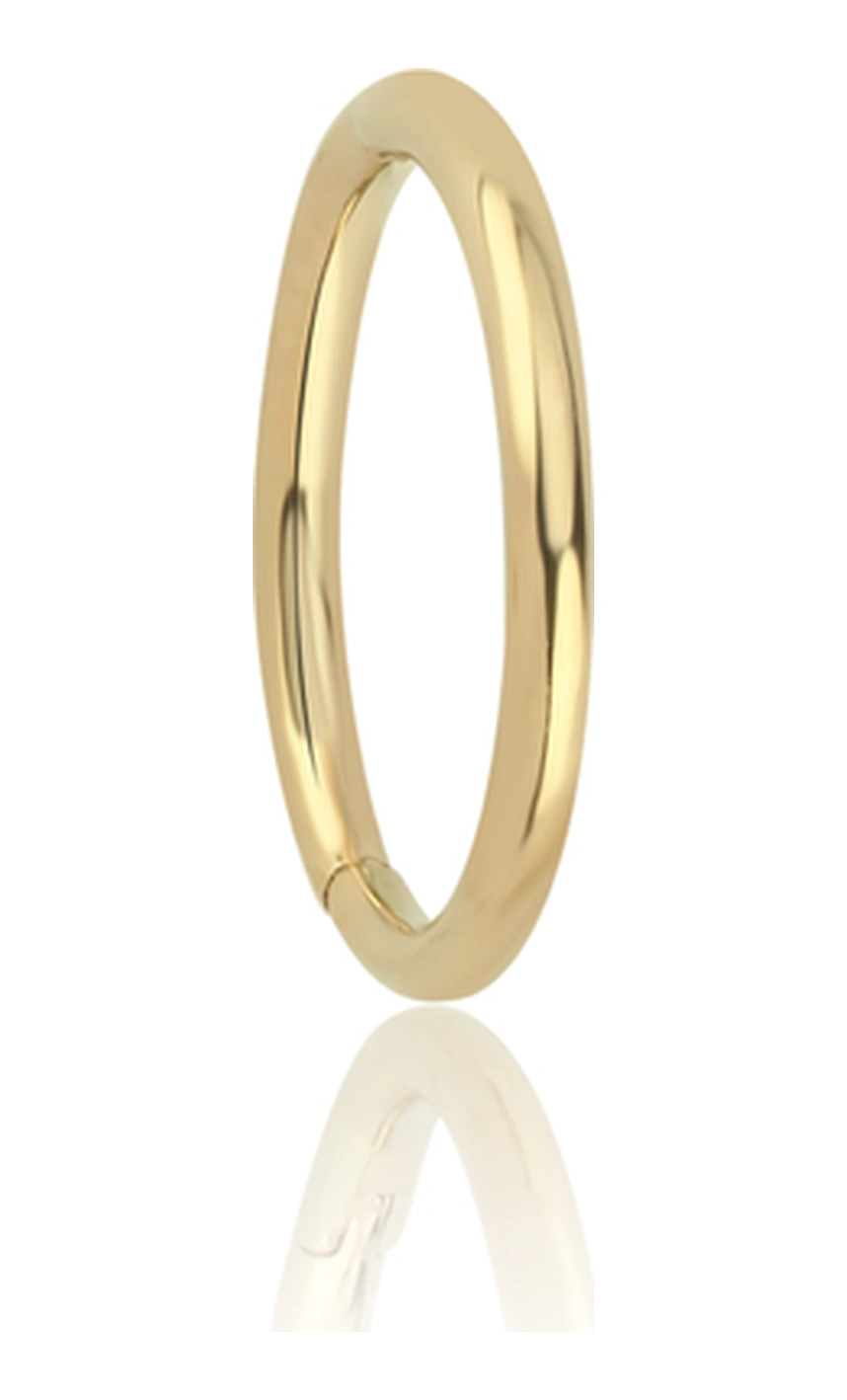 Cherry By Özkonak 0.8 Cm Düz Helix Piercing Sarı