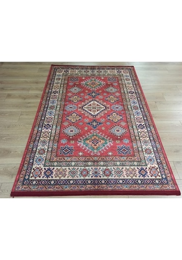 Çam Halı Gloria Td741 Multi Etnik Desen Dokuma Saçaklı Kilim