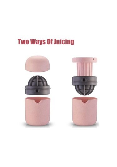 Ulzyvf Taşınabilir Sıkacağı Sıkacağı Rotasyon Manuel Limon El Basın Ti