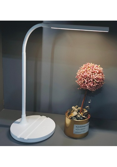 Şarj Edilebilir Göz Korumalı Masa Lambası Kablosuz Mobil Masa Yurt Çalışmaları Uzun Ömürlü Şarjlı Tak-çalış Çift