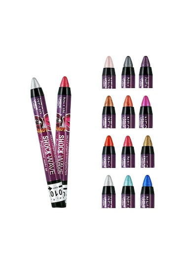 Mufunye Göz Farı Ve Dudak Kalemi Seti, Suya Ve Bulaşmaya Dayanıklı, 03