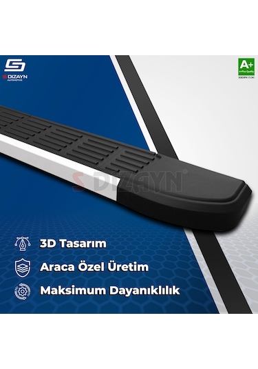 S-dizayn Honda Hr-v 3 S-line Aluminyum Yan Basamak 173 Cm 2021 Üzeri